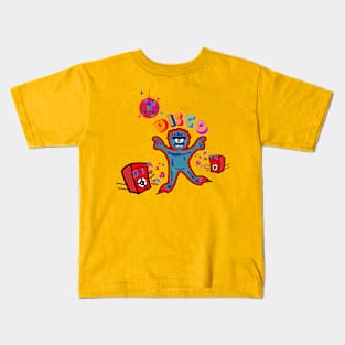 Disco Monsters Kids T-Shirt